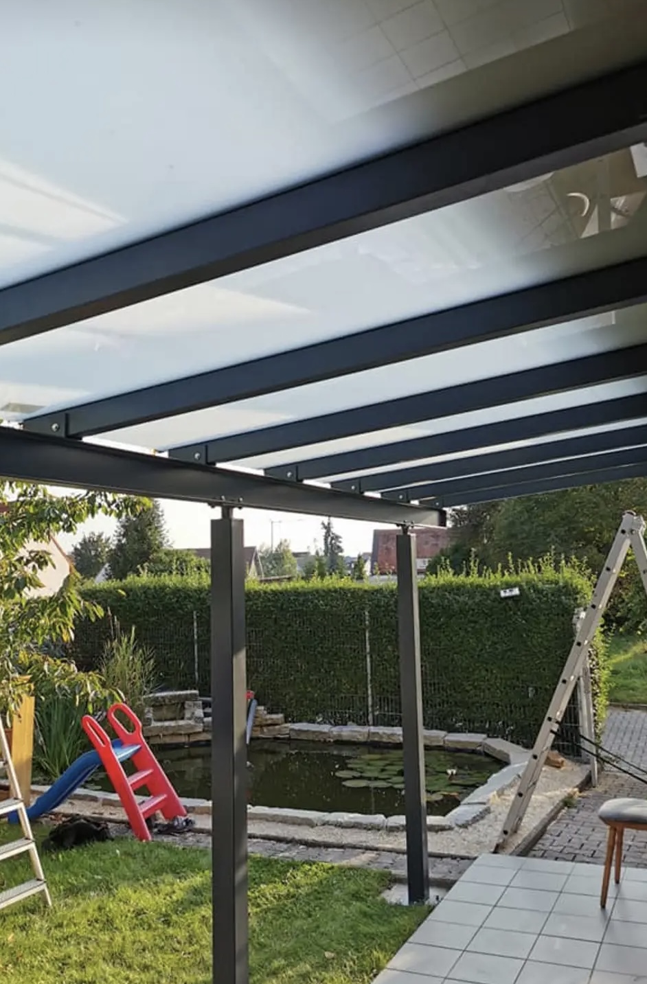 Terrassendach – Aluminium · Glasdach